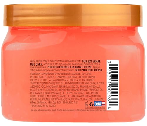 Exfoliante Corporal Tree Hut Durazno con Manteca de Karité y Azúcar Natural