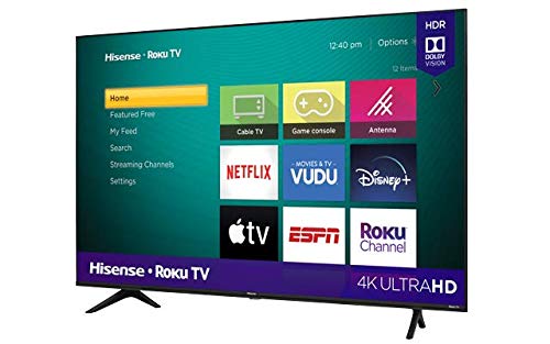 Pantalla Hisense 55" 4K UHD Roku TV 55R6000GM (2020)