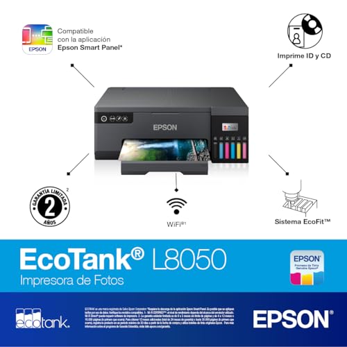 Epson Ecotank Impresora Fotográfica a Color L8050