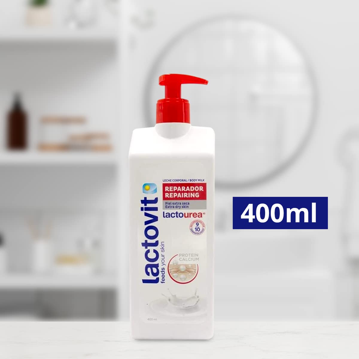 Lactovit Crema Nutrireparadora Lactourea + Gel De Baño Corporal Nutrireparador Lactourea