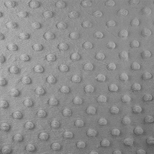 Funda de Cambiador Contorneada American Baby Company Gris de Chenilla con Lunares