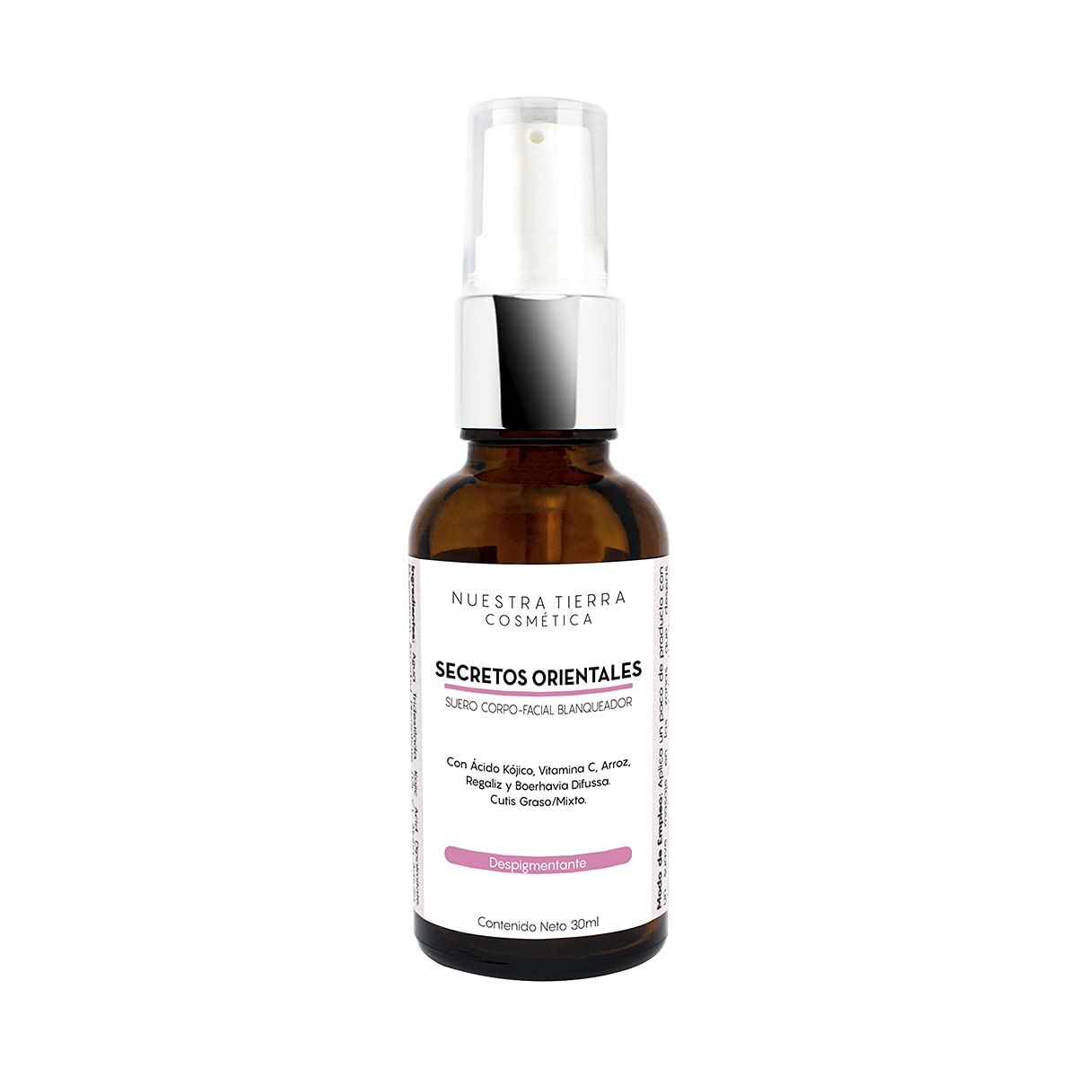 Suero Despigmentante Ac. Kójico 5% + Arbutina + Vit. C 30ml