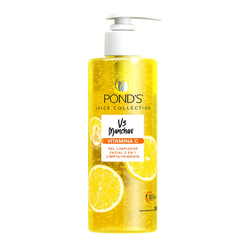 Pond's Limpiador Facial Vs Manchas Vitamina C 200ml + Agua Micelar Vs Manchas Vitamina C 300ml