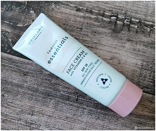 Crema facial Despigmentante con FPS 10 Vitamina E y B3