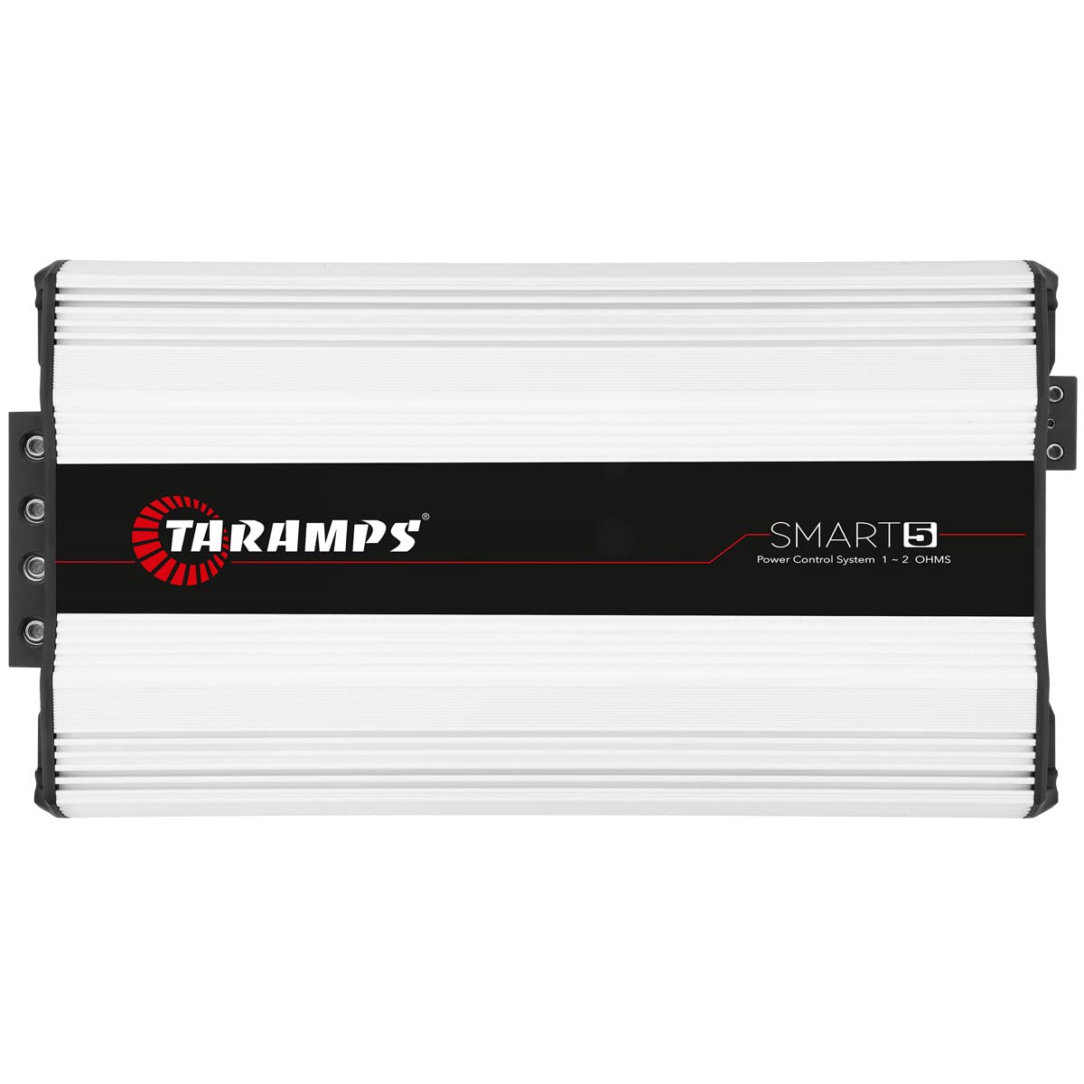 Amplificador Taramps Smart 5 Blanco 5000 Vatios RMS Multi-impedancia para Coche