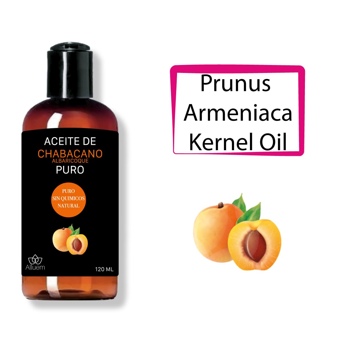 Aceite Orgánico de Albaricoque 100% Natural: Nutrición y Cuidado Profesional para Piel y Cabello