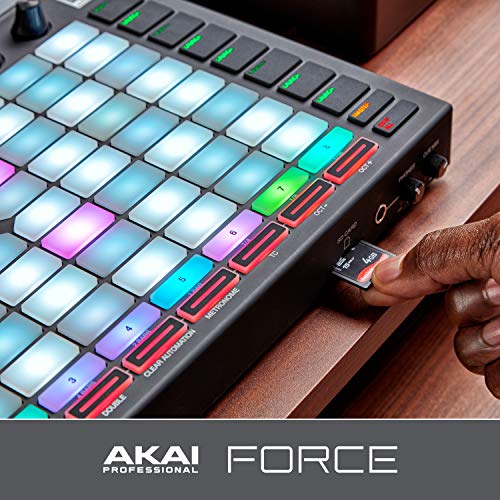 AKAI Professional FORCE – Sistema autónomo de producción musical, secuenciador MIDI, Synth Engines, MPC sampling y lanzamiento de clips estilo Ableton