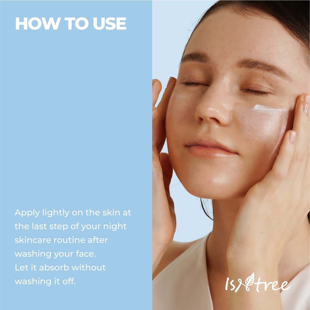 ISNTREE Mascarilla Facial de Noche Water Sleeping Mask Coreana 100 ml