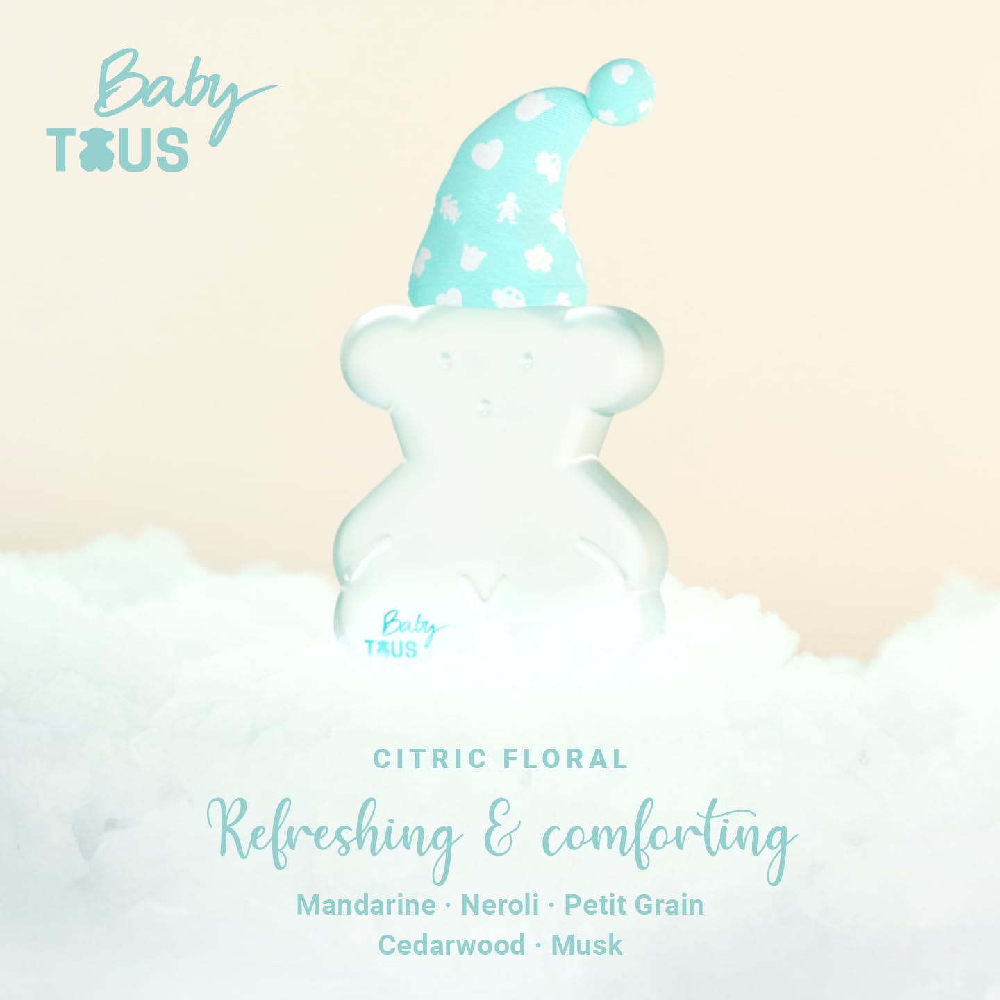 Baby By Tous 100ml Eea De Colongne Spray, 3.4-Ounce