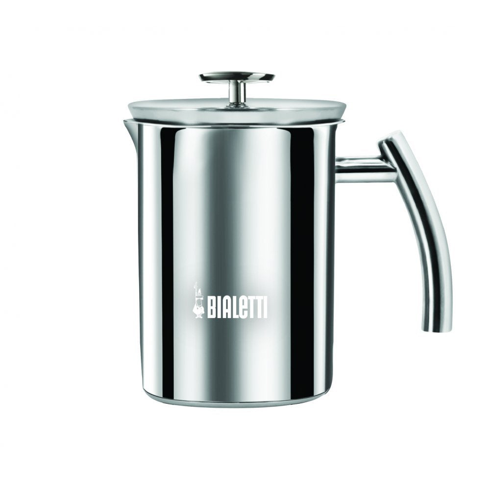 Bialetti Cappuccino Machine Espumador de leche, pequeño, acero