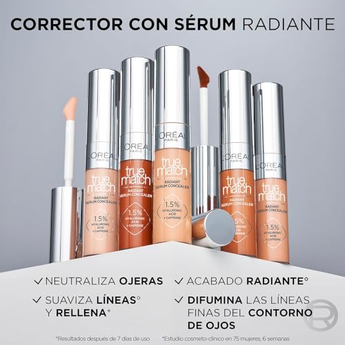 L'Oréal Paris corrector True Match hialurónico, tono 6N