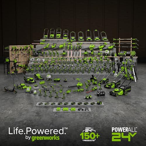Greenworks Kit de lijadora orbital de 24 V, lijadora aleatoria de 5 pulgadas, velocidad variable, solo herramienta