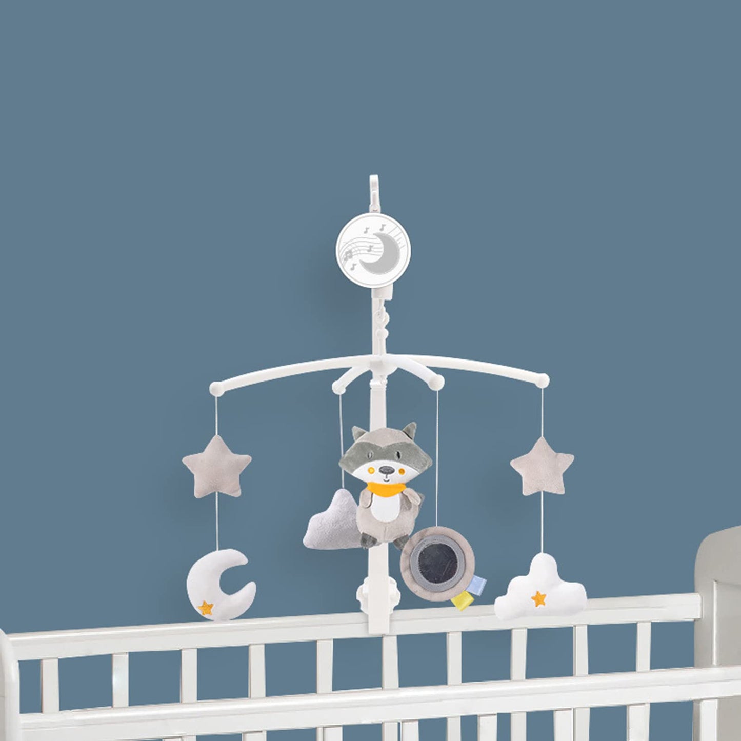 BHCASE Móvil Musical para Cuna de bebé con Juguetes giratorios para Colgar, decoración de Cama Infantil, niños y niñas