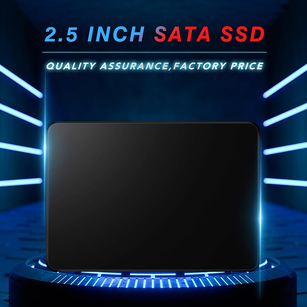 Disco Duro SSD ACAGALA Interno SATA 3 2,5 Pulgadas 128G de Alta Velocidad Compatible con PC y Portátiles