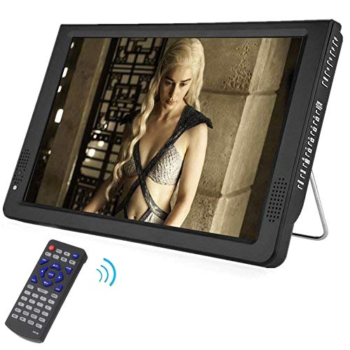Televisión Digital Portátil 1080P HD USB de 12 Pulgadas para Exterior del Automóvil