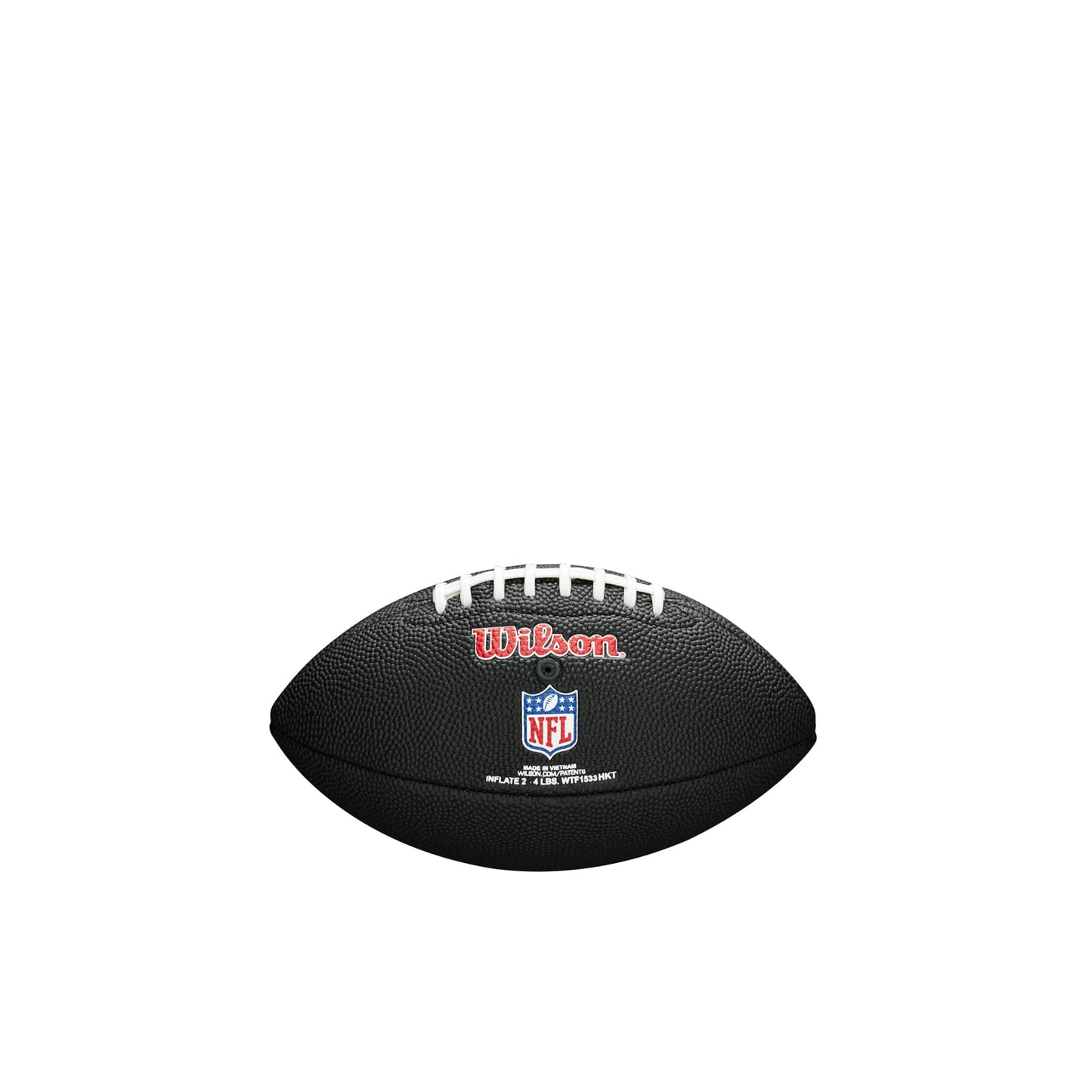 Fútbol Wilson NFL Minnesota Vikings Logo Negro tamaño Mini