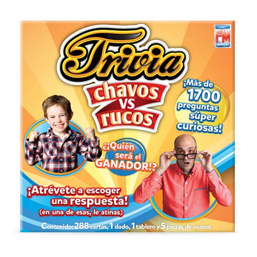 Juego de Mesa Fotorama Trivia Chavos vs Rucos