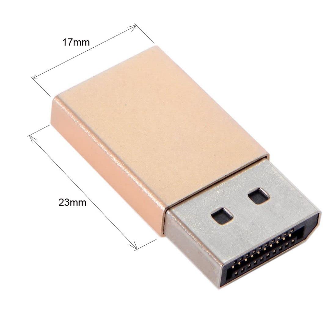 Adaptador Displayport Chenyang Emulador Fantasma sin Cabeza 2560 x 1600 p@60 Hz