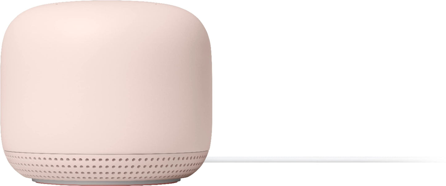 Google Nest WiFi - AC2200 (2ª generación) Router y sistema Wi-Fi de malla de punto de acceso añadido (paquete de 2, arena)