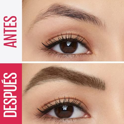 Maybelline Estilizador de cejas en gel de facil aplicación, Tattoo 3D tono Warm, 21g