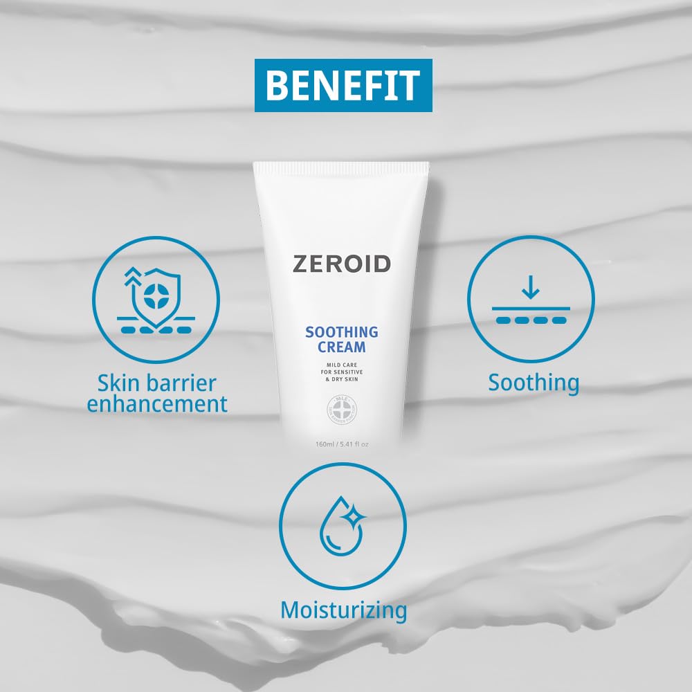 Zeroid Soothing Cream 2.07 Fl.oz / 80ml