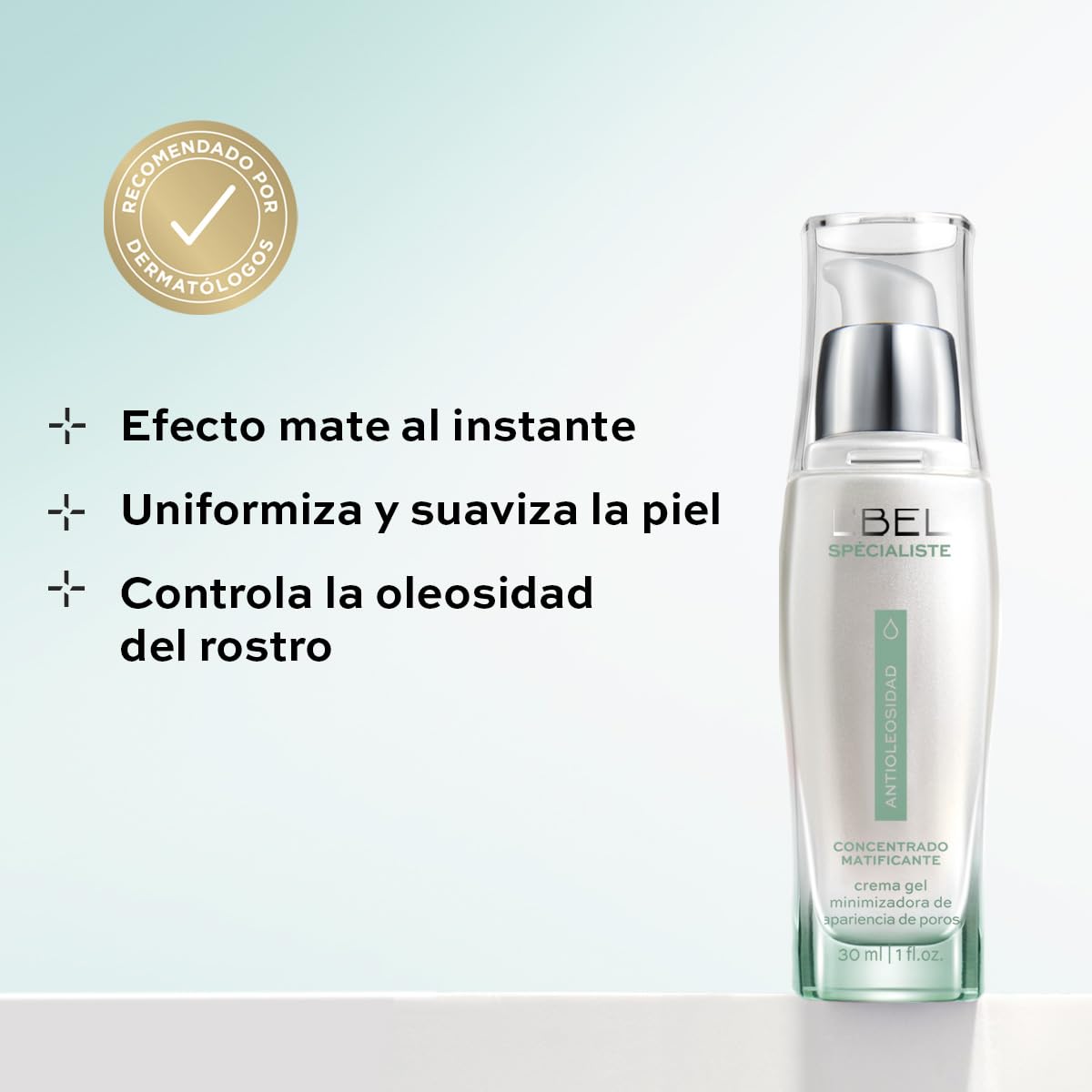 L'BEL - Specialisté Crema Facial Matificante Anti-Oleosidad 30ml