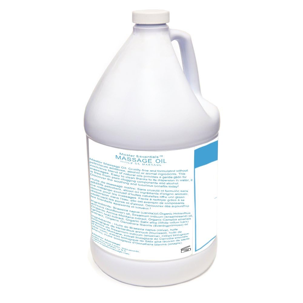 Aceite de Masaje Master Massage SpaMaster Esenciales Sin Perfume 1 Galón