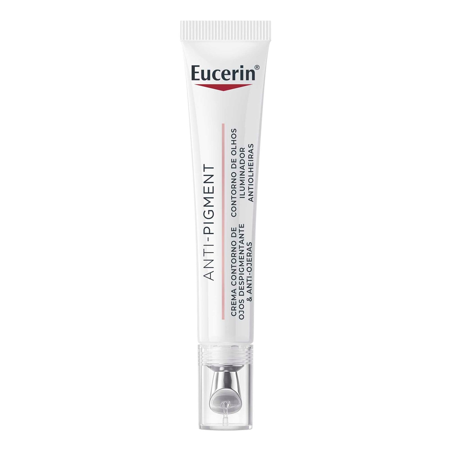 Eucerin Anti-Pigment Crema Contorno de Ojos (15ml) Anti Ojeras con aplicador metálico con sensación refrescante