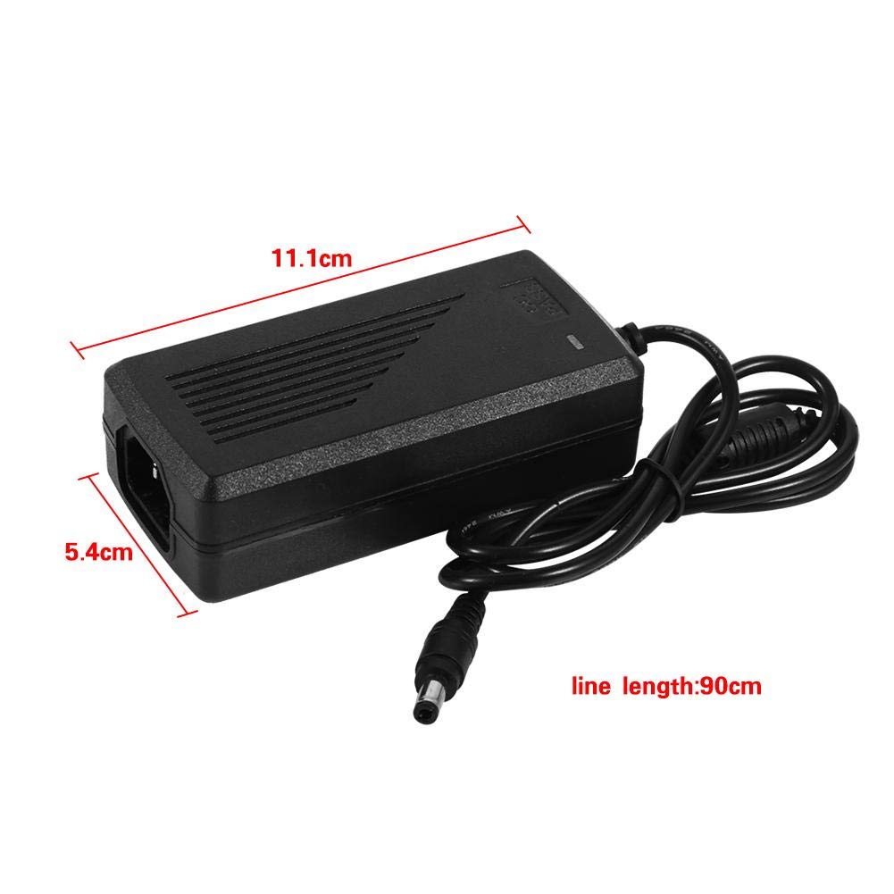 Adaptador de Fuente de Alimentación Yosoo Negro con Convertidor DC para Monitor LCD con Luz Led