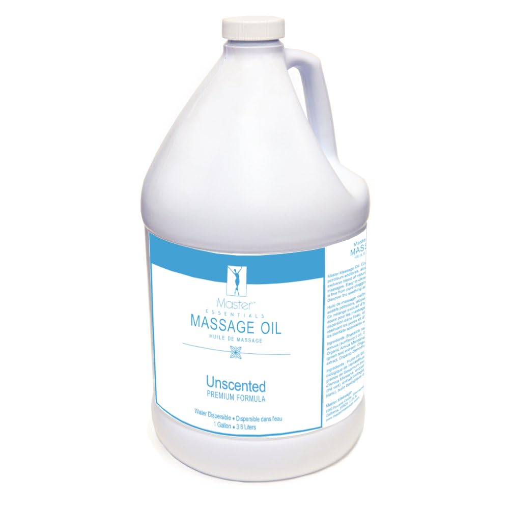 Aceite de Masaje Master Massage SpaMaster Esenciales Sin Perfume 1 Galón