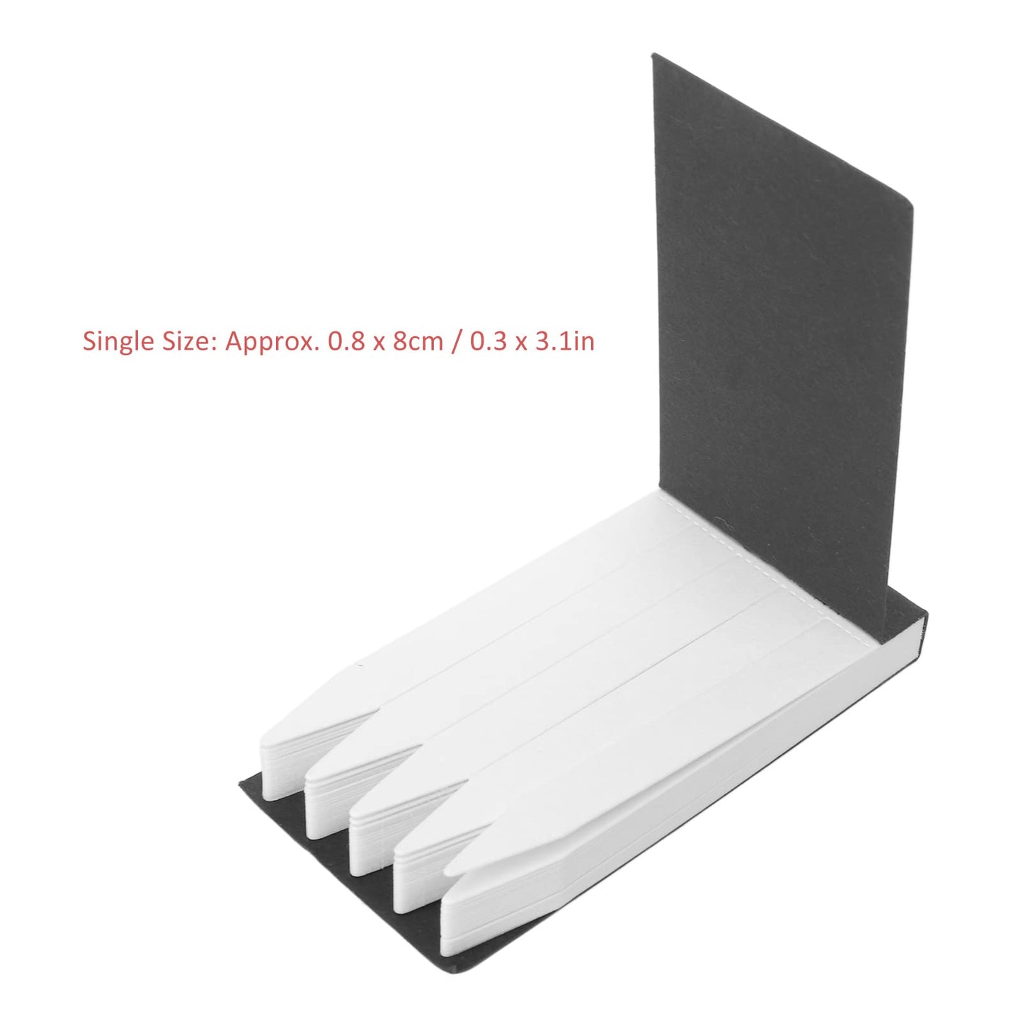 Papel de Prueba de Fragancias para Perfume: Pack de 100 Tiras con Cubierta Negra