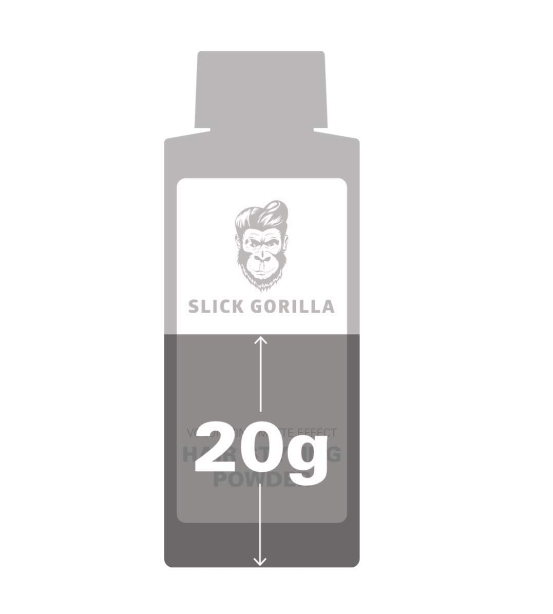 Hair styling powder, Slick Gorilla, Polvo para peinar, Brinda Volumen y Acabado Mate 20 gr