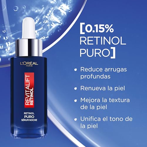 L'Oréal Paris Kit: 2Pack Sérum de Noche Revitalift Retinol Puro, 30ml