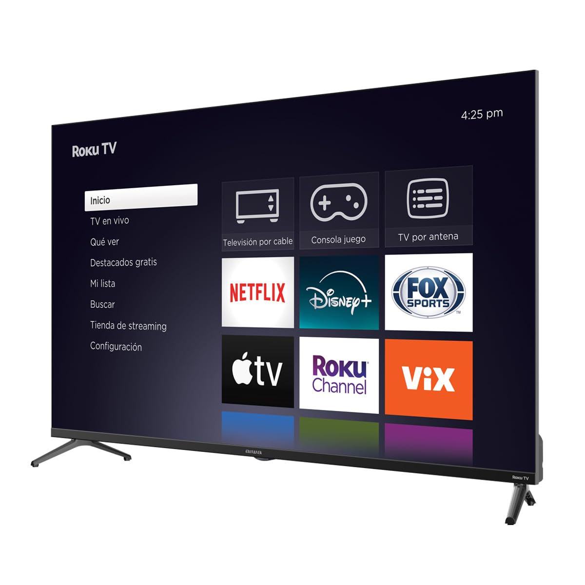 AIWA Televisión Pantalla 43 Pulgadas Roku TV FHD AW43B4SMRK