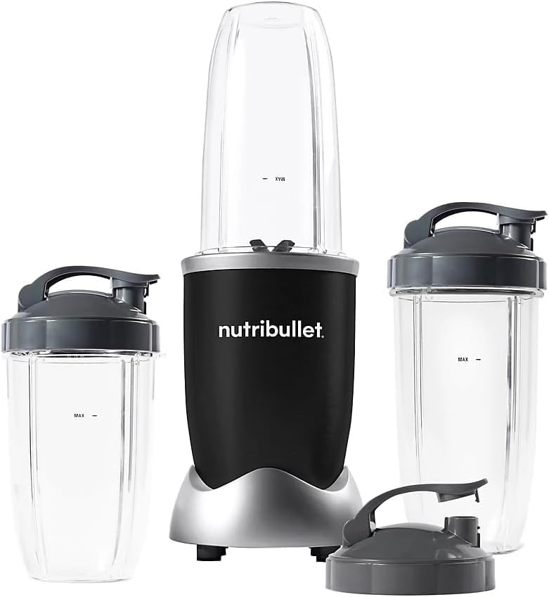 Licuadora NutriBullet Pro Negro Inoxidable Conjunto Exclusivo