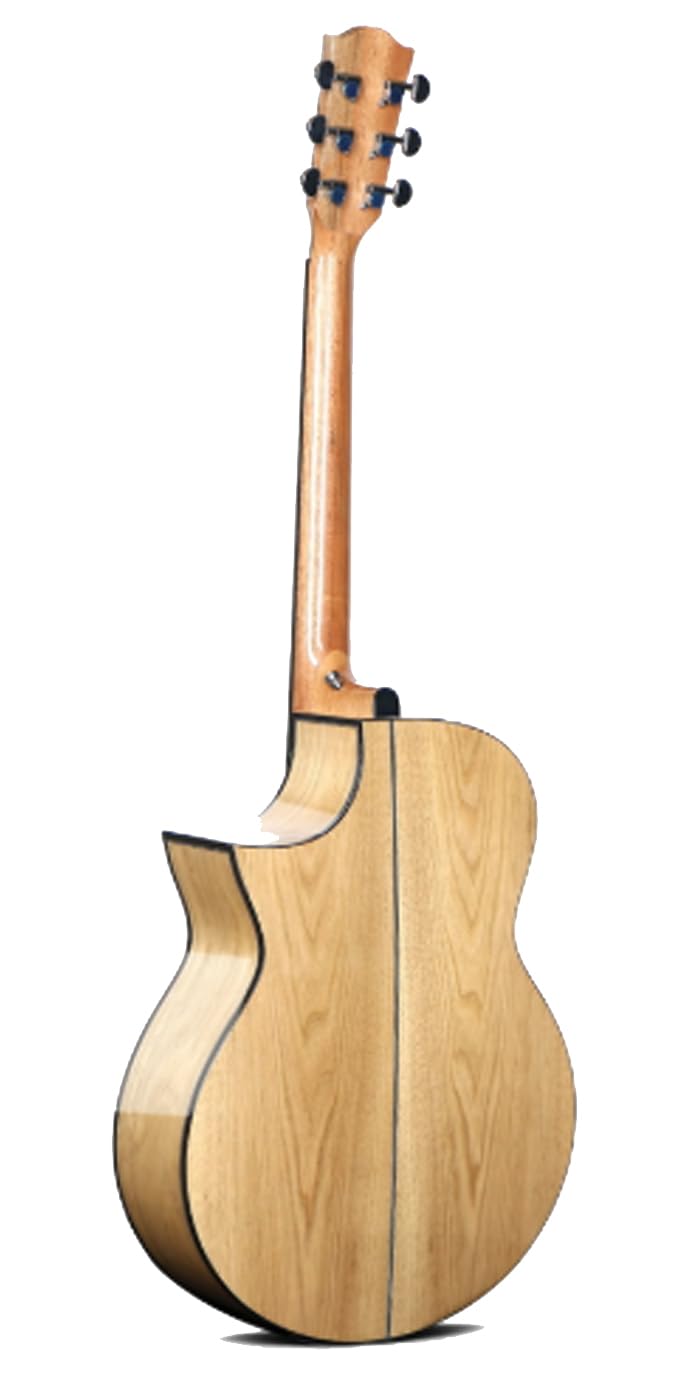 Deviser Guitarra Electroacústica L-610 Con funda, Alta Calidad
