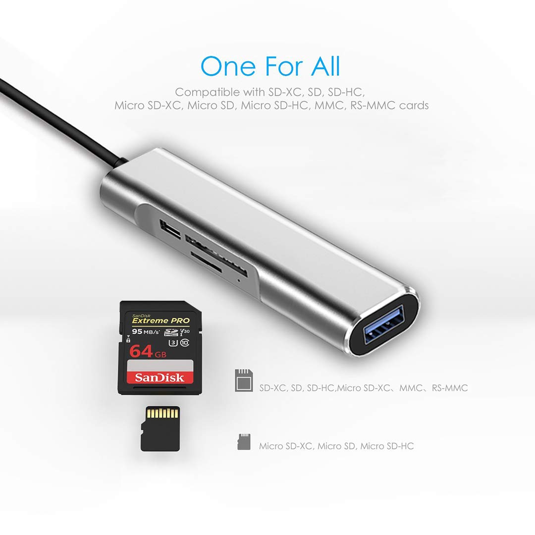 Adaptador USB C a HDMI Samsung DeX Multidispositivo HDMI 4K USB3.0 Carga SD MicroSD