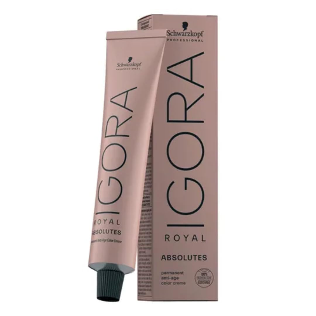 Tinte de Cabello Schwarzkopf Professional Igora Royal Absolutes Rubio Medio Dorado Natural