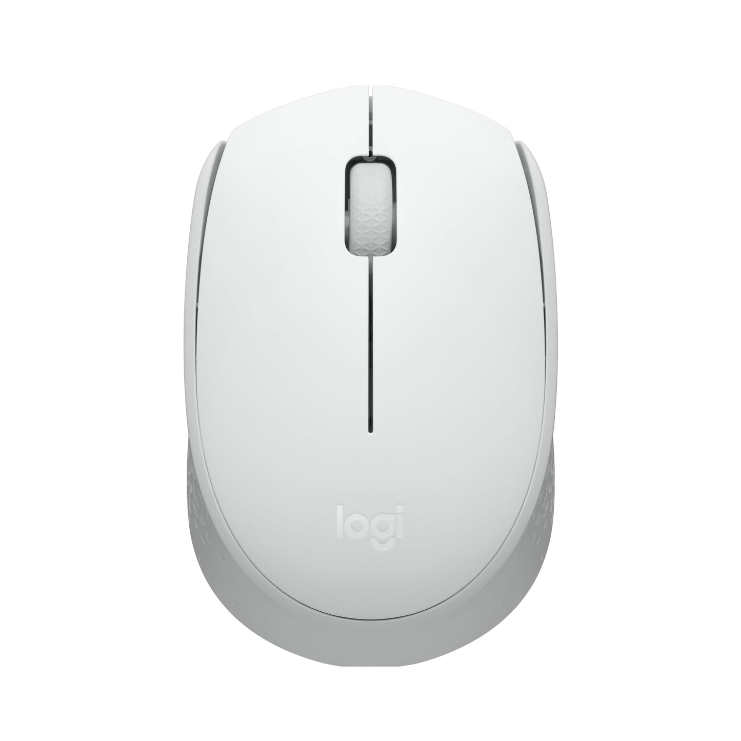 Logitech M170 Mouse Inalámbrico, con tecnología 2,4 GHz, batería de hasta 12 Meses con Modo Ahorro, Receptor USB, Cursor y Desplazamiento Preciso, Compatible con Windows, Mac y Chrome - Blanco