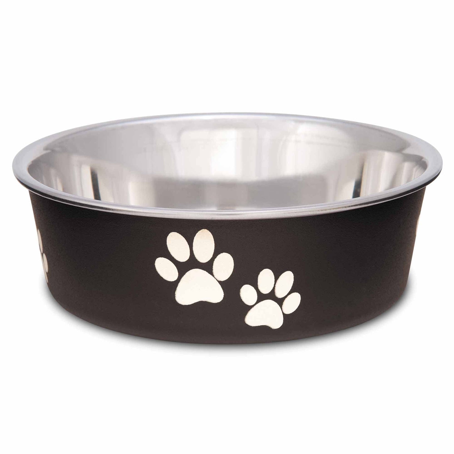 Loving Pets - Bol para perros Bella Bowl, pequeño, 350 ml, café espresso