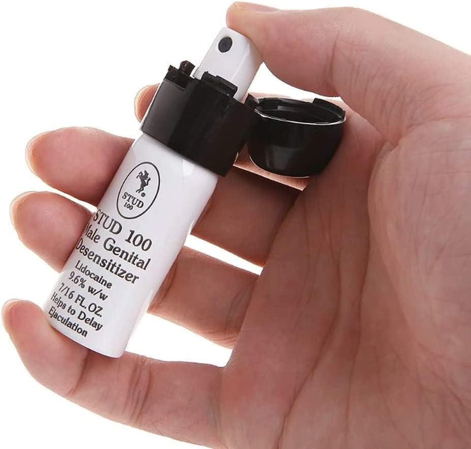 Desensibilizador Genital Masculino Stud 100 0.43 Onza Paquete de 2 para Hombre