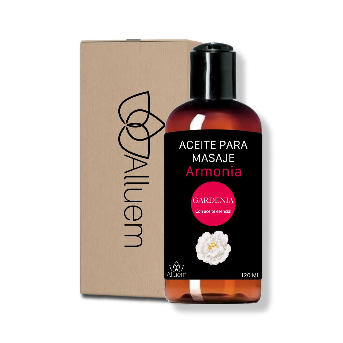 Aceite Para Masajes Alluem Gardenia Grado Terapéutico