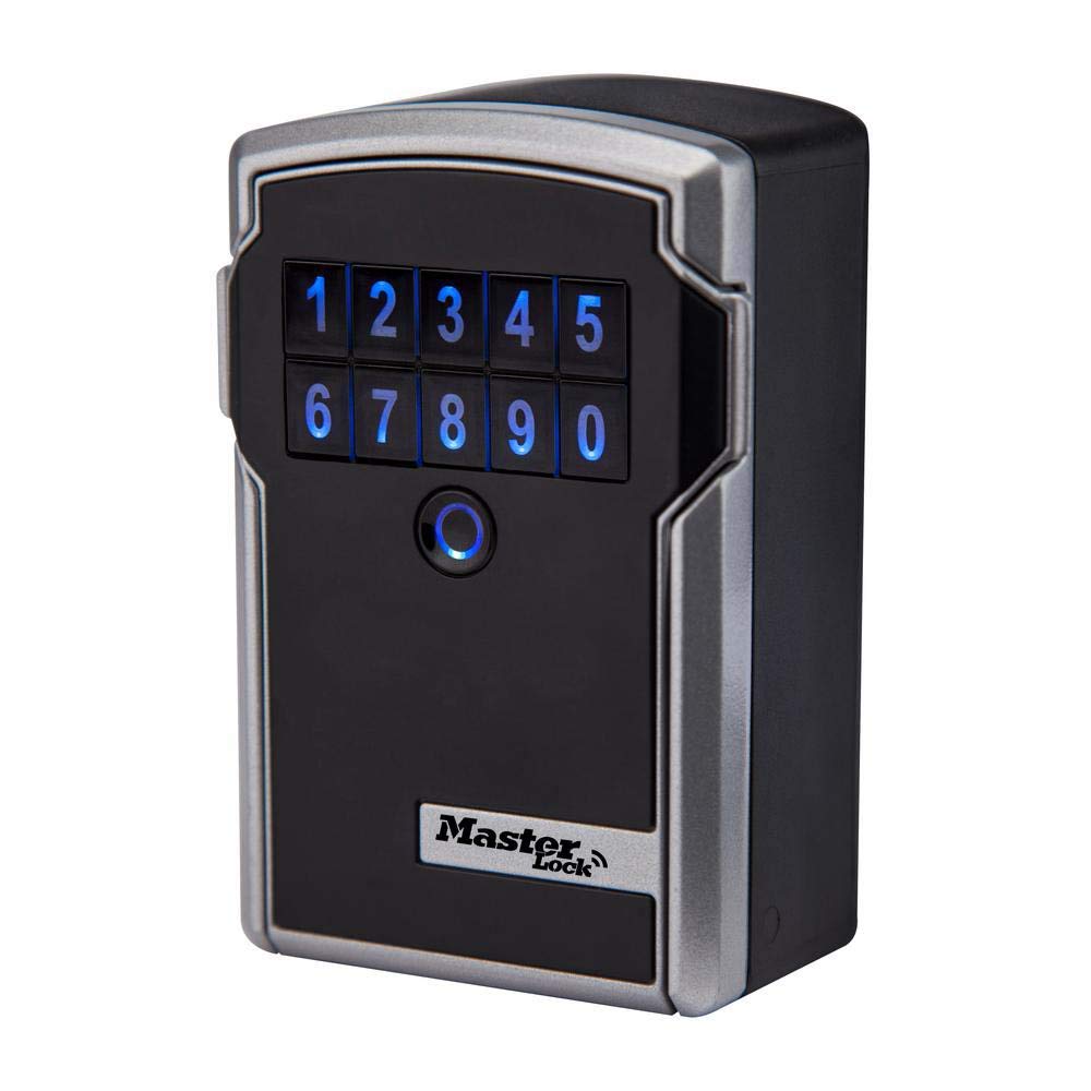 Caja de Seguridad Electrónica Master Lock Negro Montura para Pared