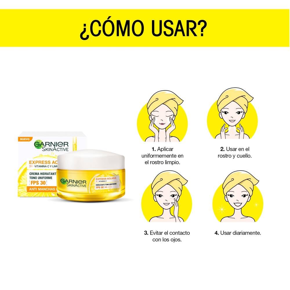 GARNIER, Vitamina C, SERUM, reductor de manchas, 2 PACK.
