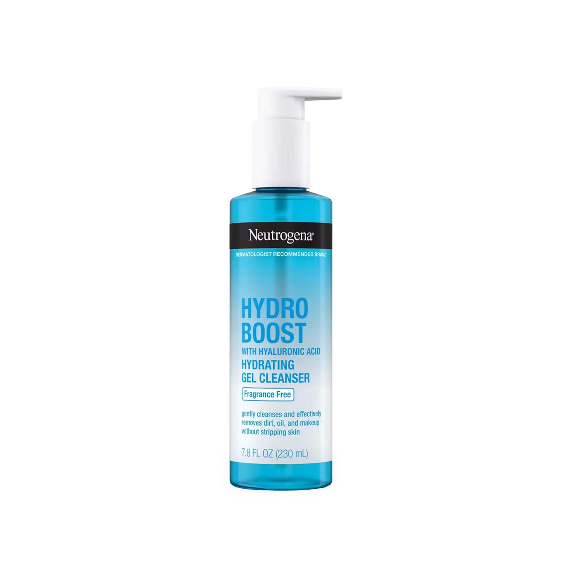 Neutrogena Hydroboost HYDRATING CLEANING GEL sin Fragancia con Acido Hialuronico 230ML
