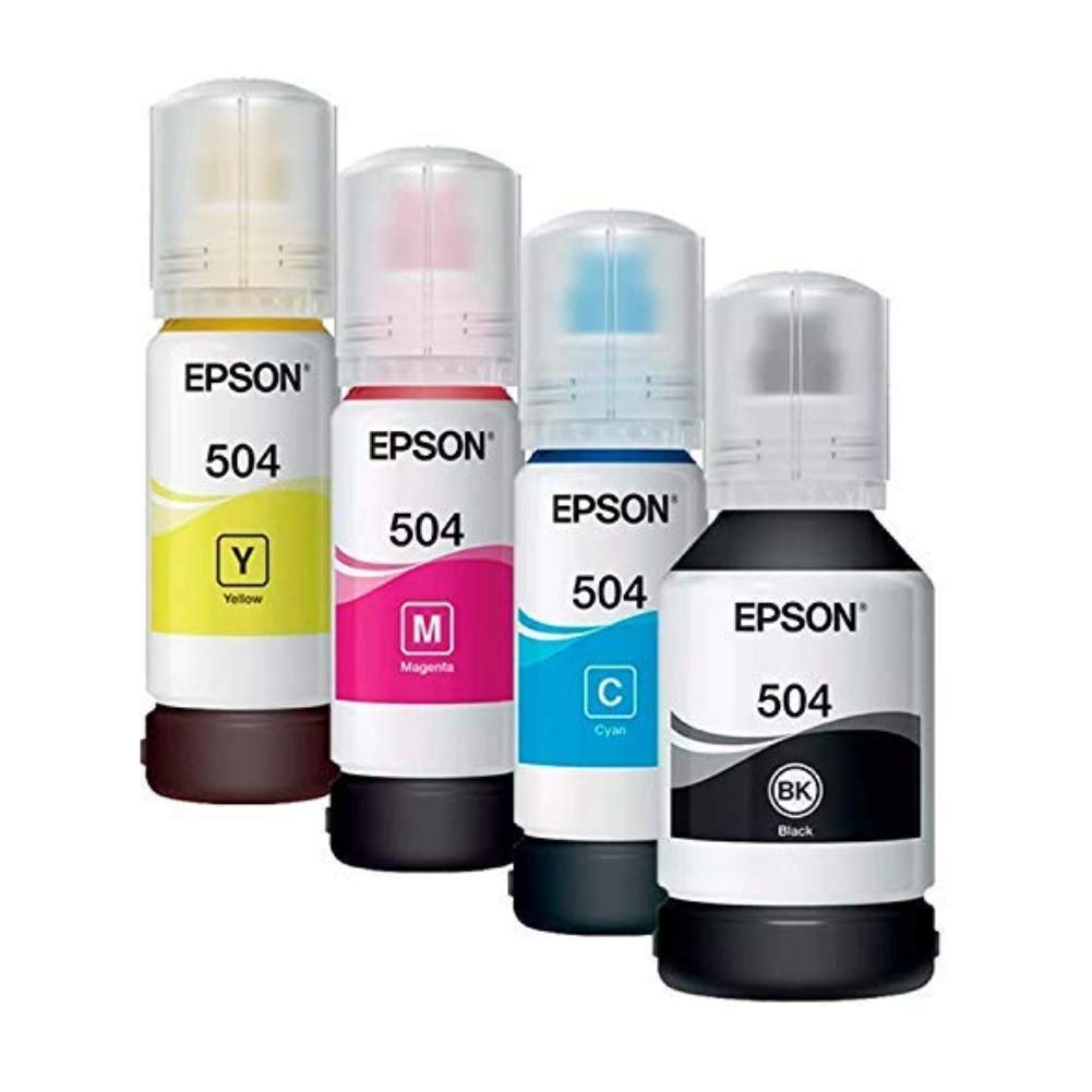 Cartuchos de Tinta Epson Heanttv Cian Amarillo Magenta Negro Compatibles con L4150 L4160 L6161 L6171 L6191