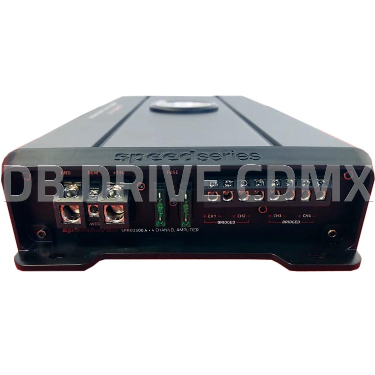 DB Drive - Amplificador 4 Canales SPRO2500.4 2500 Watts Clase AB 2 Ohms Speed Series