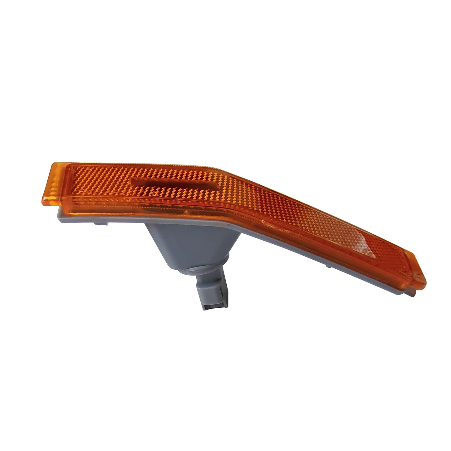 KYYET - Compatible con Lincoln MKX 2007-2010, reflector de luz lateral de parachoques delantero, lente ámbar reemplaza 7A1Z-15A201-A 7A1Z-15A201-B
