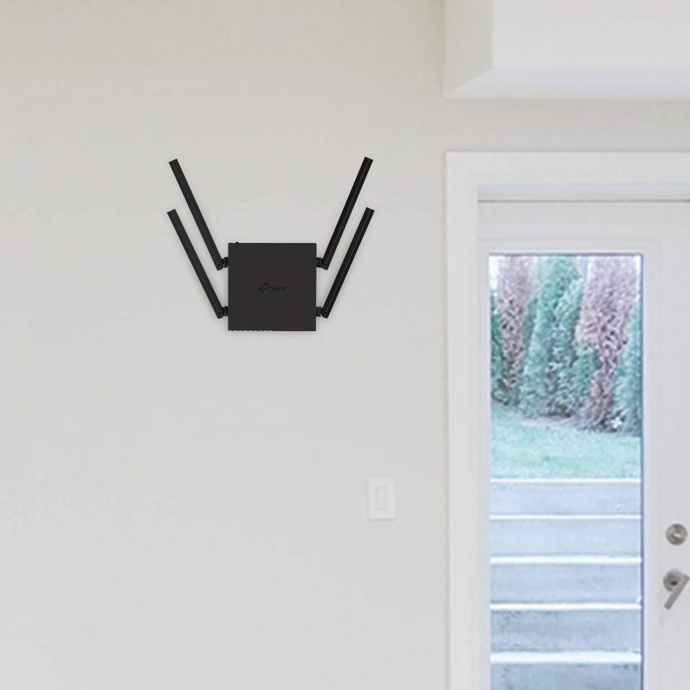 TP-Link Archer C50 Router Wi-Fi de Banda Dual Router Inalámbrico AC1200, 300Mbps en 2.4 GHz y 867 MBps en 5 GHz, 4 Antenas