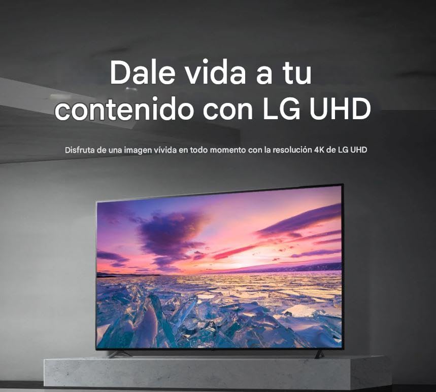 LG Smart TV 65” Pulgadas | Series UQ70 | Clase LED 4K Ultra HD | webOS TV | 2022 | 65UQ7050ZUD